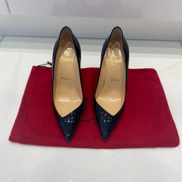 Christian Louboutin Black Heels, New With Accessories - Picture 2 of 7